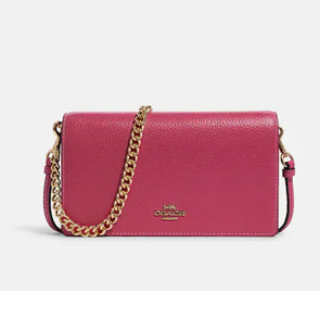 Coach Clutch Crossbody Hot Pink