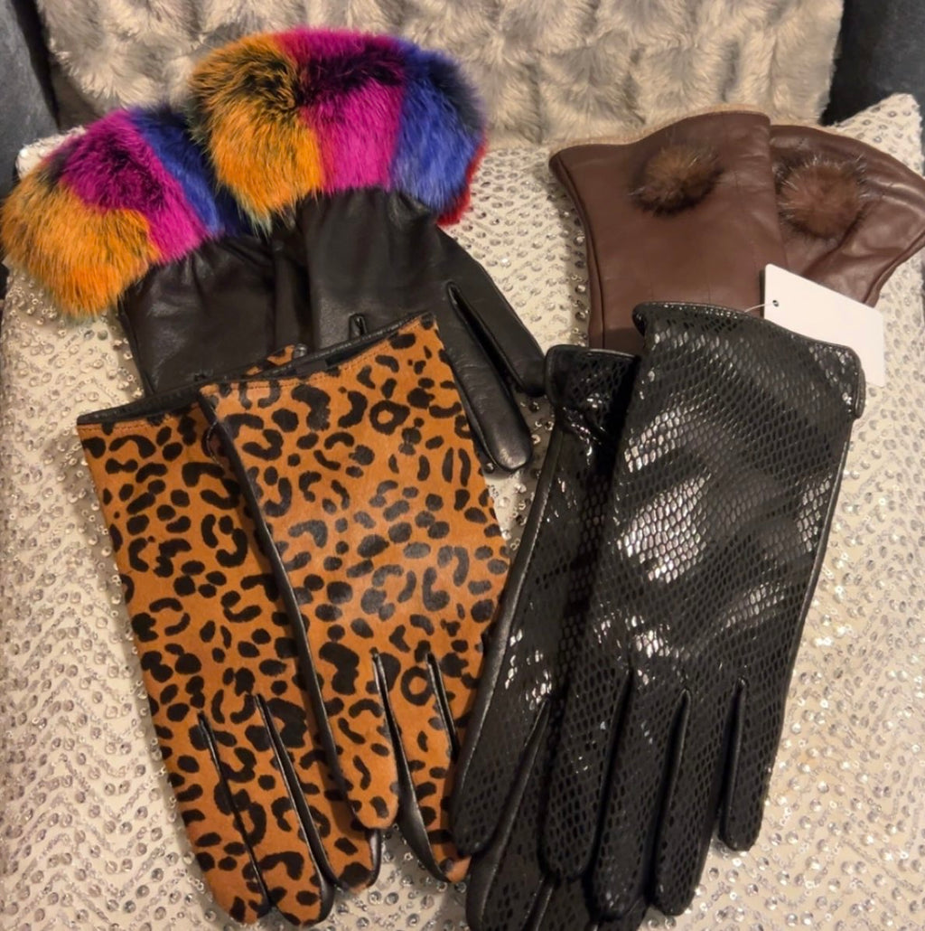 Cocoa Leather Gloves