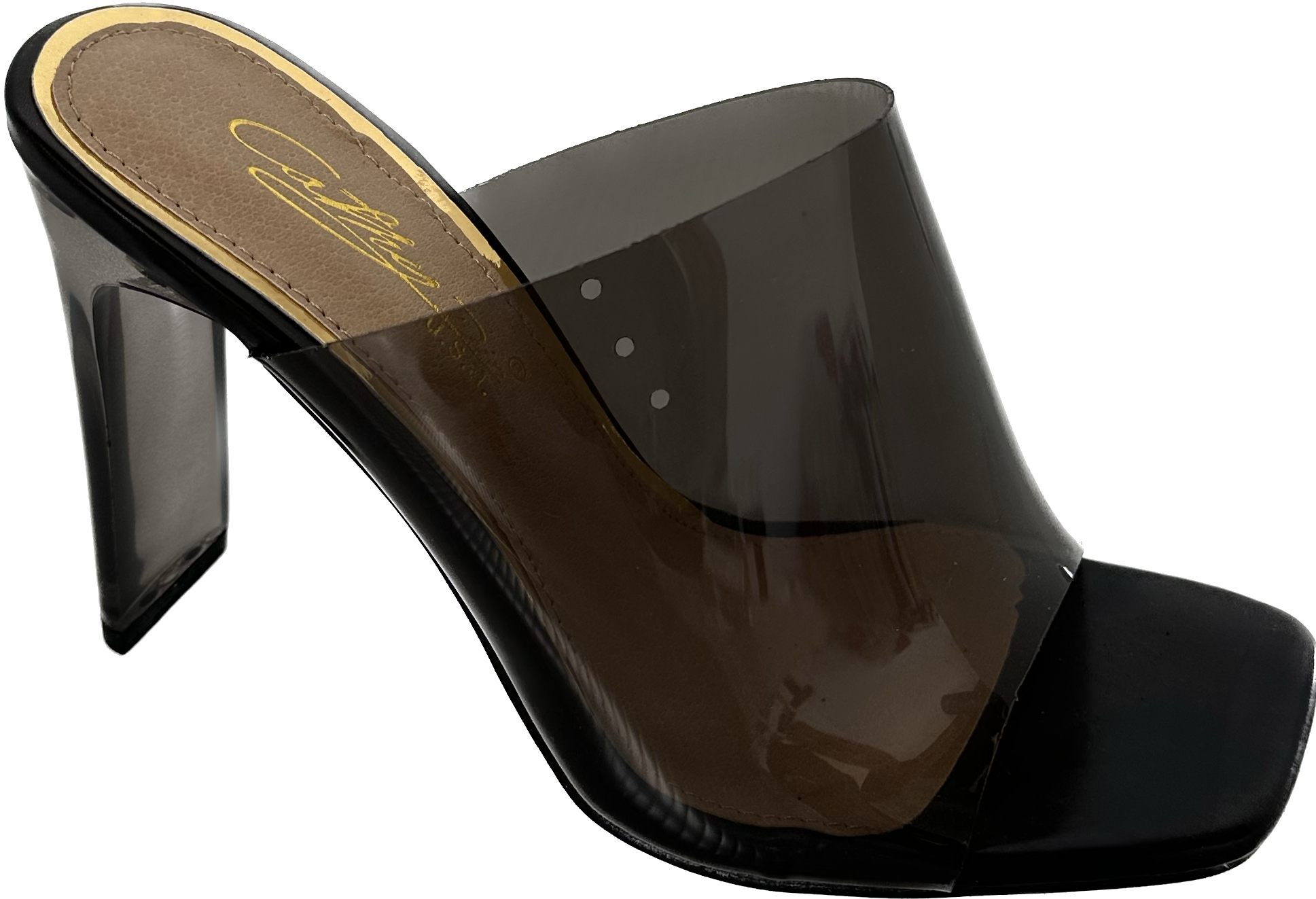 Made You Look Heel Black